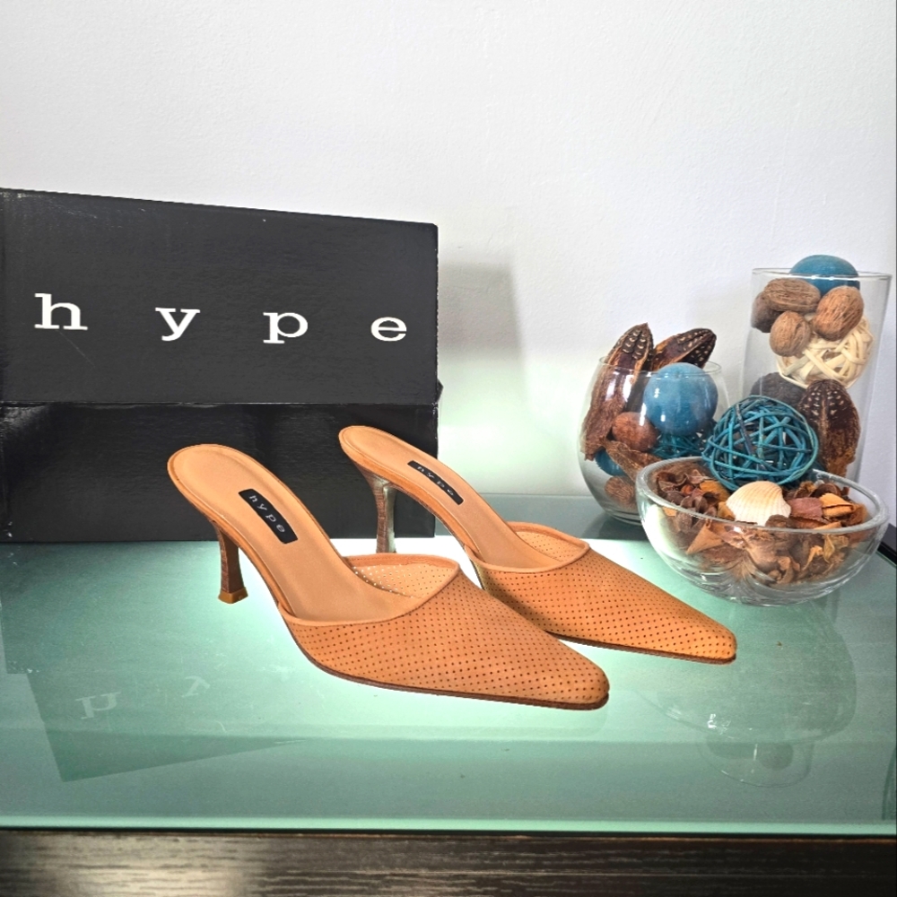SOLD Leather heels